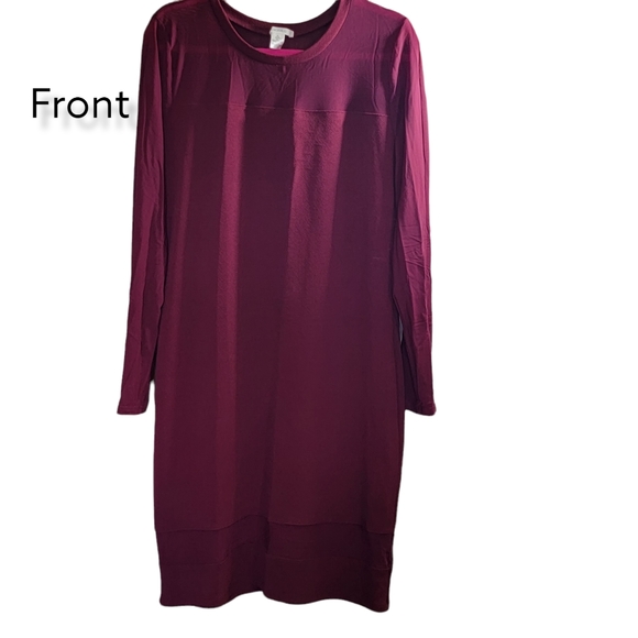 Bozzolo size 2X Color: Burgundy - Picture 6 of 6
